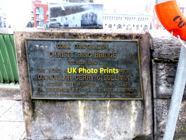 Photo 6"x4" Plaque, Cristy Ring Bridge Cork c2014