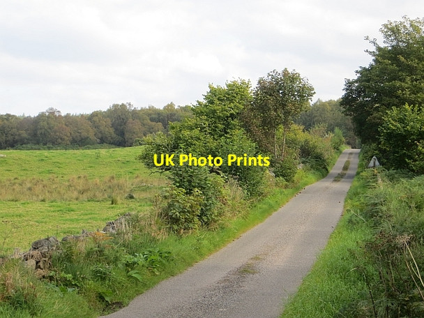 Photo 6"x4" Minor road, Barevan Cawdor c2014