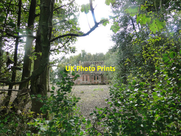 Photo 6"x4" The derelict chapel at Thursford Castle Thursford c2014