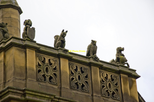 Photo 6"x4" Grotesques, Haworth Art Gallery Accrington c2014