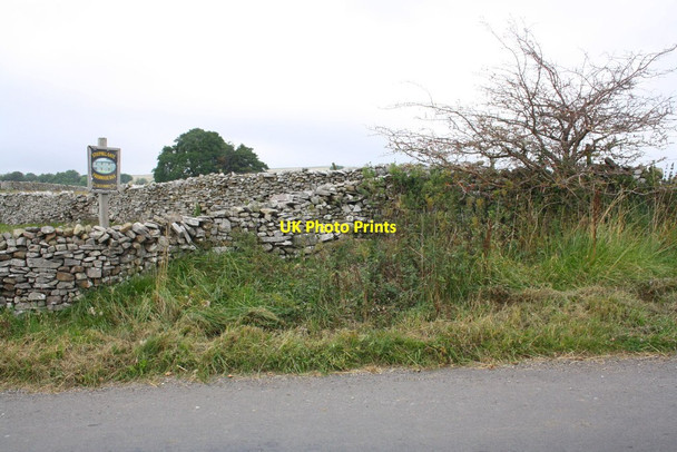 Photo 6"x4" Junction of dry stone walls on Townhead Lane Ravenstonedale c2014