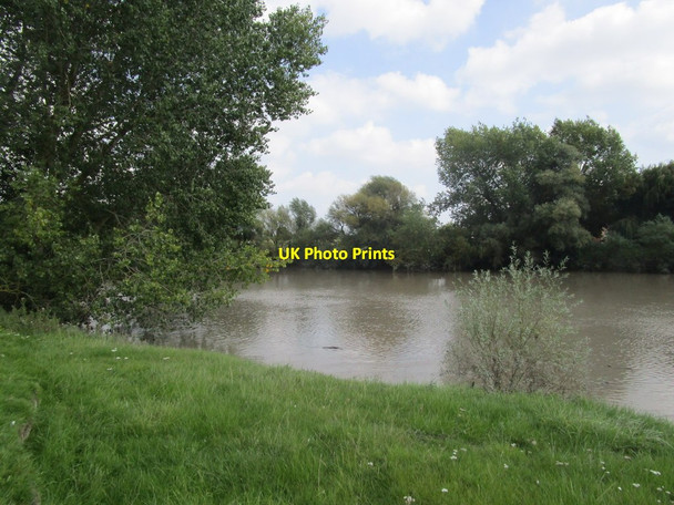 Photo 6"x4" River Severn Lower Rea c2014