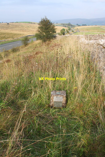 Photo 6"x4" View NE along A685 from site of fundamental benchmark Nateby\/NY7706 c2014
