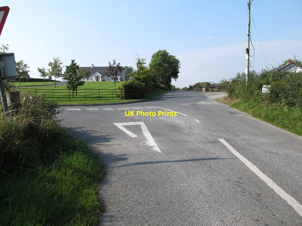 Photo 6"x4" Donaldsons Road at its junction with the B135 (Cloghoge Road) Creggan\/H9316 c2014