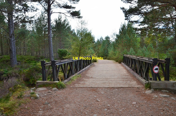 Photo 6"x4" Bridge over the Allt na Ciste Glen More\/NH9809 c2014