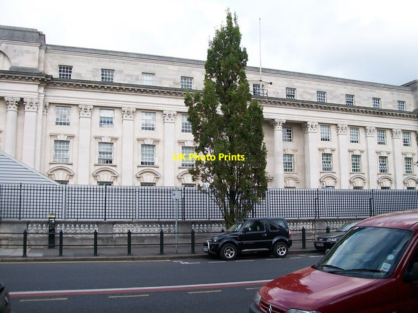 Photo 6"x4" The May Street facade of Belfast's Royal Court's of Justice Belfast c2014