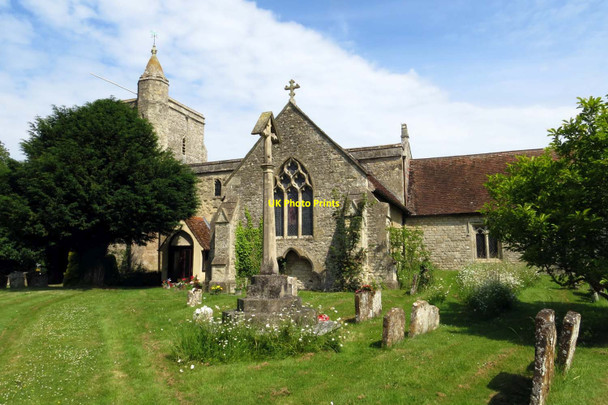 Photo 6"x4" St Mary's Church in Oakley Little London\/SP6412 c2014