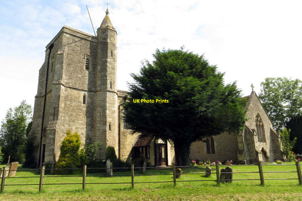 Photo 6"x4" St Mary's Church from Bicester Road Little London\/SP6412 c2014 P1