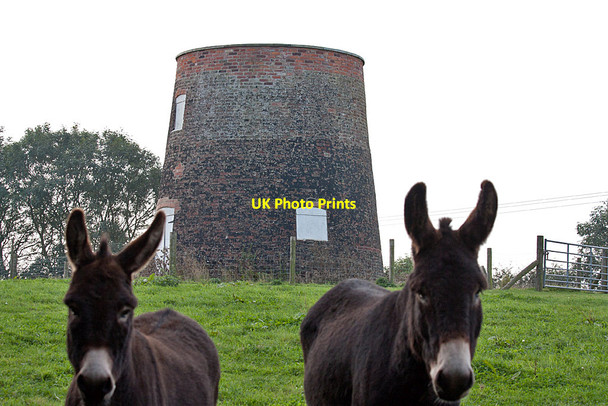 Photo 6"x4" Filey mill Filey c2014