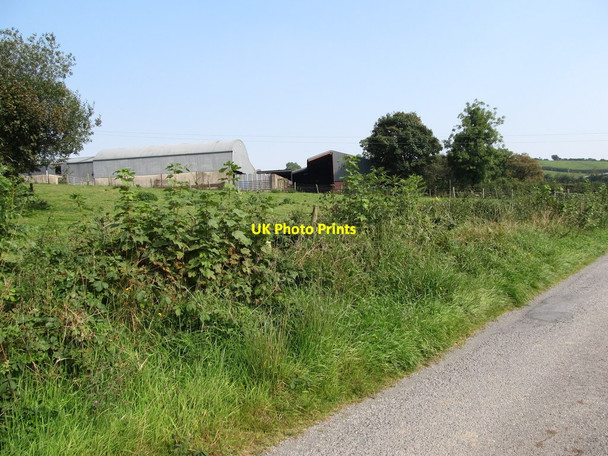 Photo 6"x4" Farm sheds on the Co Monaghan side of the Border Drumakill c2014