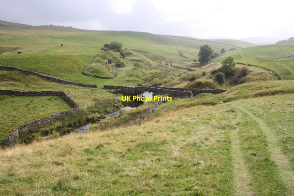 Photo 6"x4" Approaching Smardale Bridge from the north Greenside\/NY7104 c2014