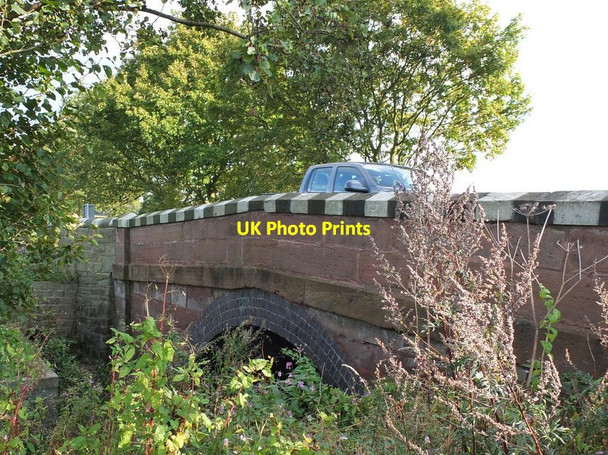 Photo 6"x4" Bridge over Black Brook, Billinge Billinge c2014