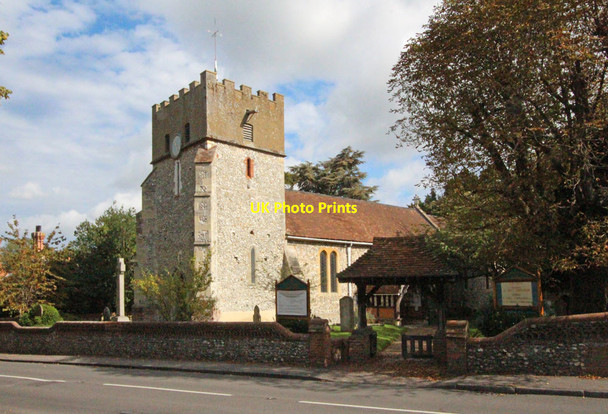 Photo 6"x4" St Martin, East Horsley East Horsley c2014