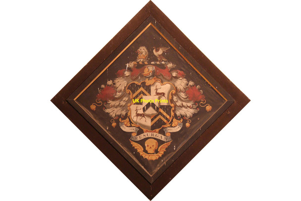 Photo 6"x4" St Thomas of Canterbury, East Clandon - Hatchment East Clandon c2014