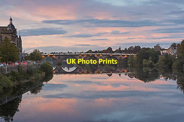 Photo 6"x4" Reflections on the Tay Perth\/NO1123 c2014