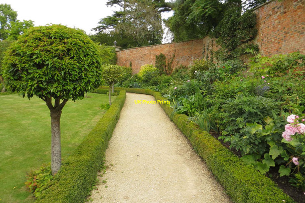 Photo 6"x4" Path in the walled garden at Buscot Park Buscot c2014