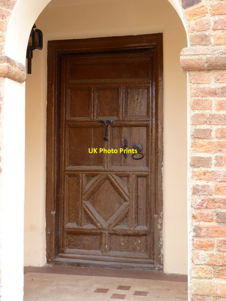 Photo 6"x4" Doorway of The Old Hall South Wheatley\/SK7685 c2014
