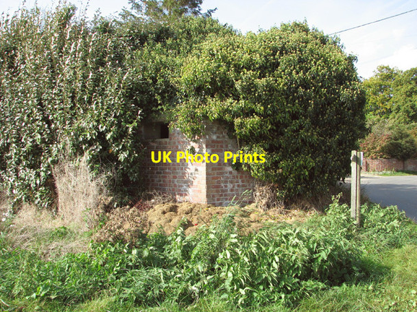 Photo 6"x4" Type-22 pillbox Matlaske c2014