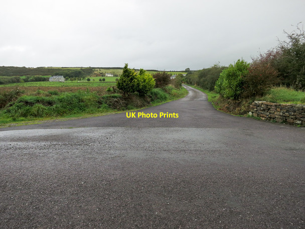 Photo 6"x4" Minor road to new build Bealad c2014