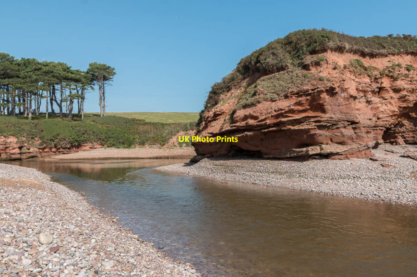 Photo 6"x4" River Otter Estuary, Budleigh Salterton, Devon Budleigh Salterton c2014 P2