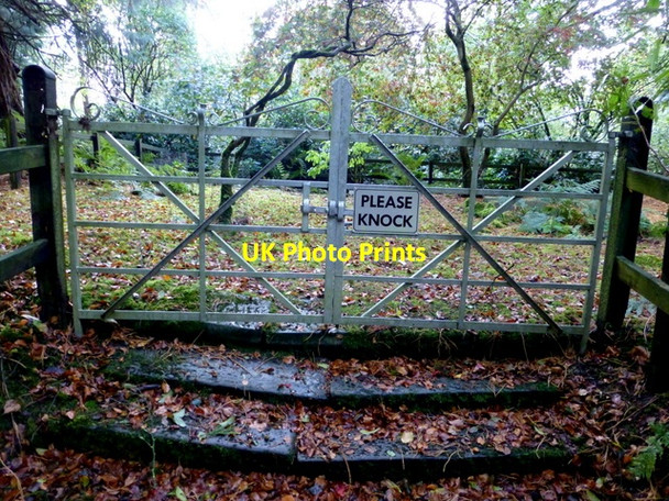 Photo 6"x4" Gate, Memorial Garden, Seskinore Forest Seskinore c2014