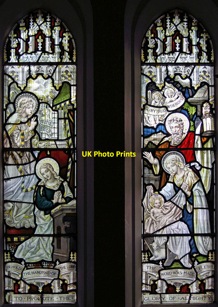 Photo 6"x4" St Paul, Rossmore Road - Stained glass window Marylebone\/TQ2881 c2014