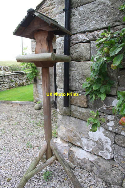 Photo 6"x4" Benchmark on 'Thringill' Kirkby Stephen c2014