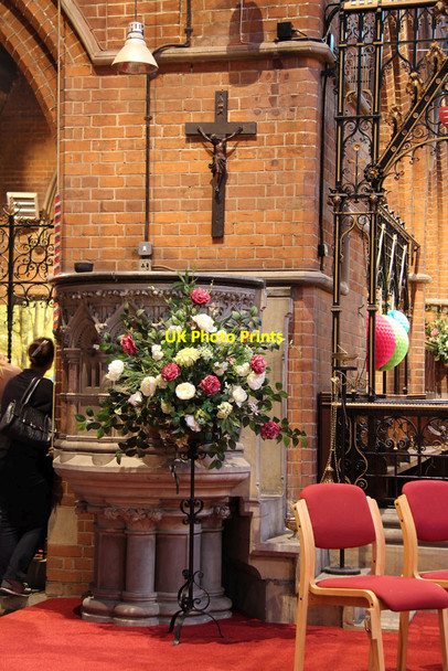 Photo 6"x4" St James, West Hampstead - Pulpit Hampstead\/TQ2685 c2014