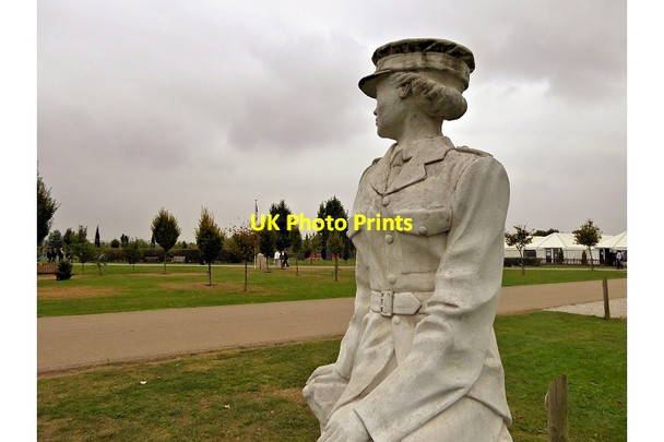 Photo 6"x4" ATS Girl at the National Memorial Arboretum Croxall c2014