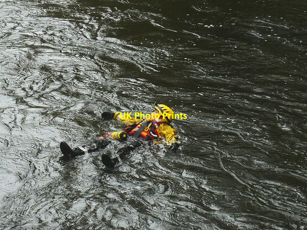 Photo 6"x4" Rescue practice in the River Brathay (4) Ambleside c2014