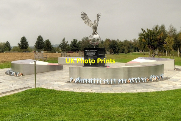 Photo 6"x4" RAFA Remembrance Garden, National Memorial Arboretum Croxall c2014
