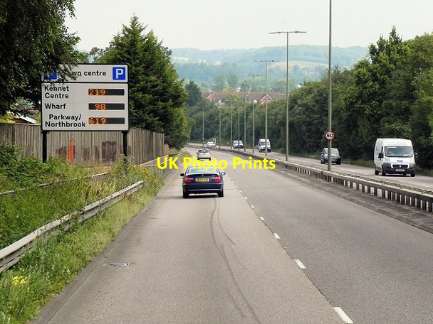 Photo 6"x4" A339, Newbury Newbury\/SU4767 c2014