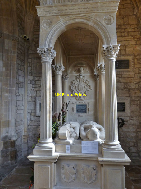 Photo 6"x4" The Leweston tomb, Sherborne Abbey, Dorset Sherborne\/ST6316 c2014