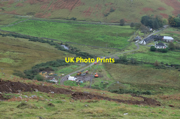 Photo 6"x4" Power station construction at Talisker Talisker c2014