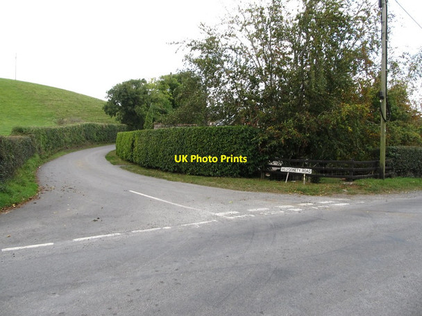 Photo 6"x4" The junction of Ballydonety Road with Woodgrange Road Annadorn c2014