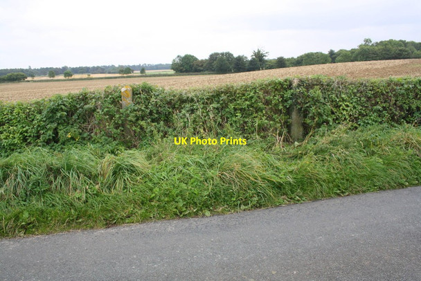 Photo 6"x4" Former gateway beside minor road near High Ash Bank Firby\/SE2686 c2014