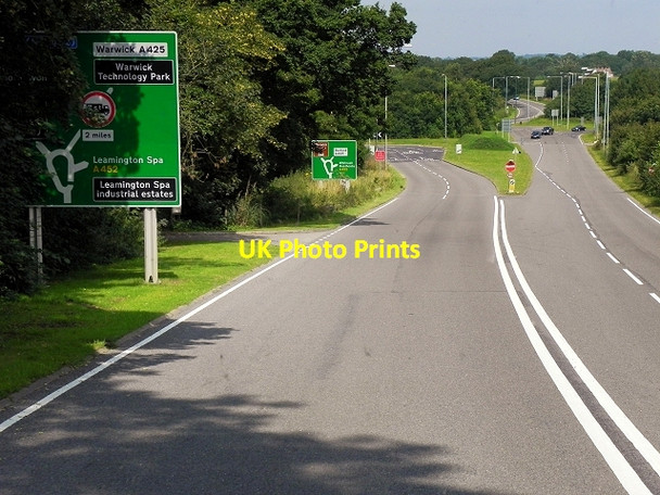 Photo 6"x4" A452 Banbury Road Bishop's Tachbrook c2014