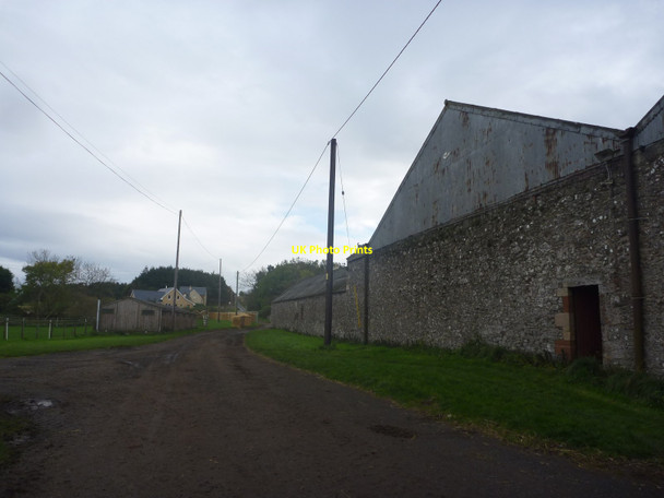 Photo 6"x4" Rural Berwickshire : Track Through Lumsdaine Lumsdaine c2014