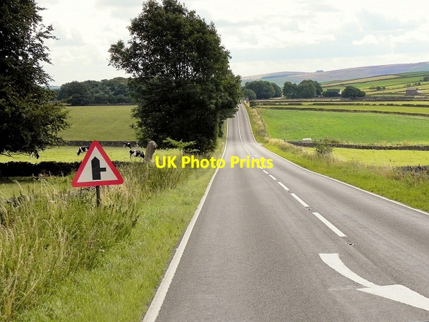 Photo 6"x4" A623 towards Lane Head Town Head\/SK1576 c2014