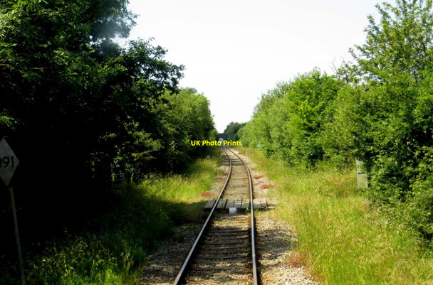 Photo 6"x4" Farm crossing on the line to Bicester Bicester c2014