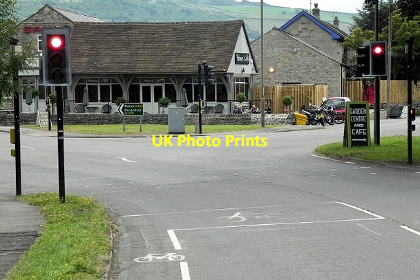 Photo 6"x4" A623, Crossroads at Calver Sough Calver c2014