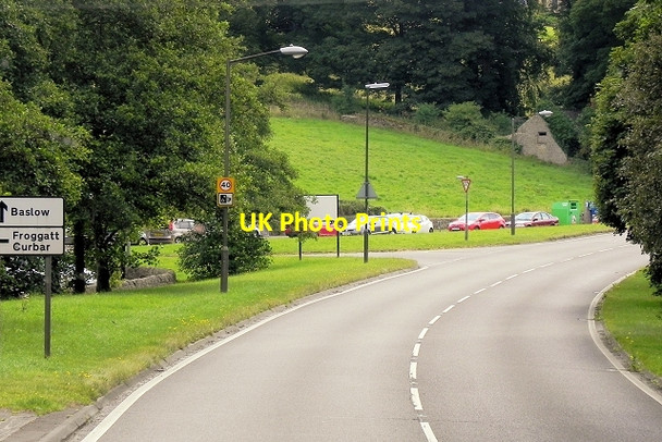 Photo 6"x4" Baslow Road (A623), Calver Bridge Calver c2014