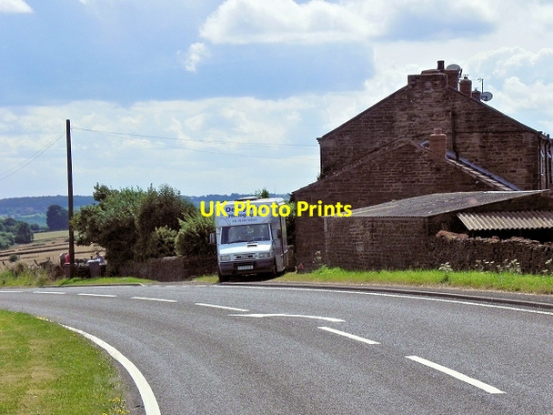 Photo 6"x4" Eastbound A619 (Baslow Road) Wigley\/SK3171 c2014