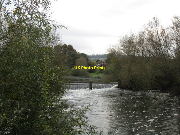 Photo 6"x4" The River Avon at Nafford Great Comberton c2014