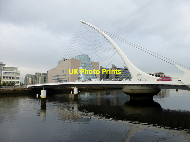 Photo 6"x4" Samuel Beckett Bridge Ringsend c2014