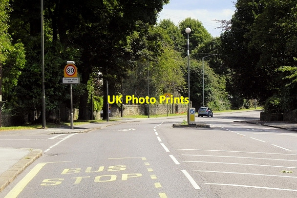 Photo 6"x4" Chatsworth Road (A619) towards Chesterfield Brookside\/SK3570 c2014