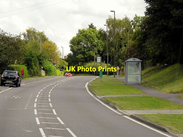 Photo 6"x4" The Hill (A617), Glapwell Glapwell c2014