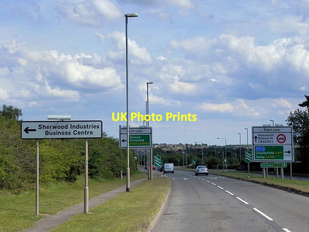 Photo 6"x4" A6191 near Rainworth Rainworth c2014