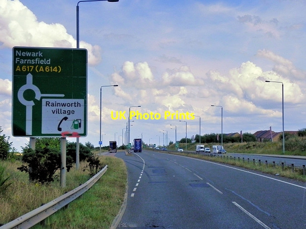 Photo 6"x4" A617, Rainworth Bypass Rainworth c2014