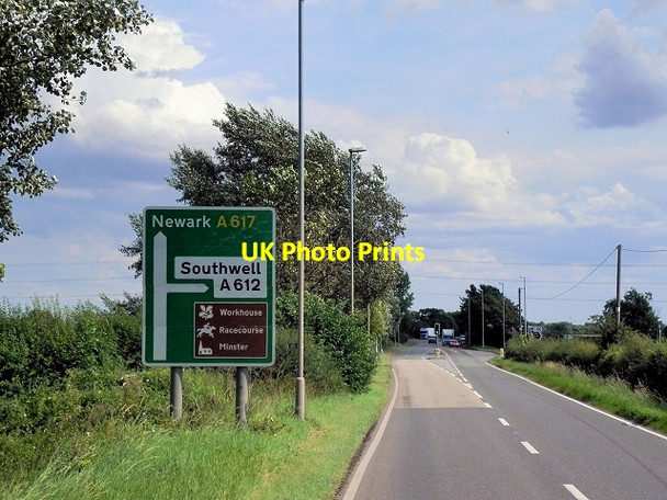 Photo 6"x4" Eastbound A617 Averham c2014